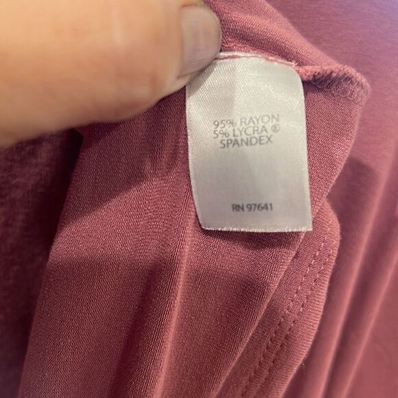 J.Jill Wearever Collection Oversized Dusty Pink Tee Size M Petite - Picture 10 of 11